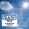 Signmission Please Shut The Gate Do Not Disturb Livestock, 14 in W x Rectangle, Plastic OS-2PACK-NS-P-1014-L-17589 - alternate 5